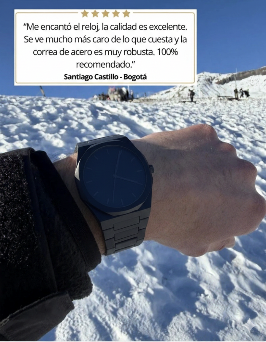 Reloj  Premium Black Phantom