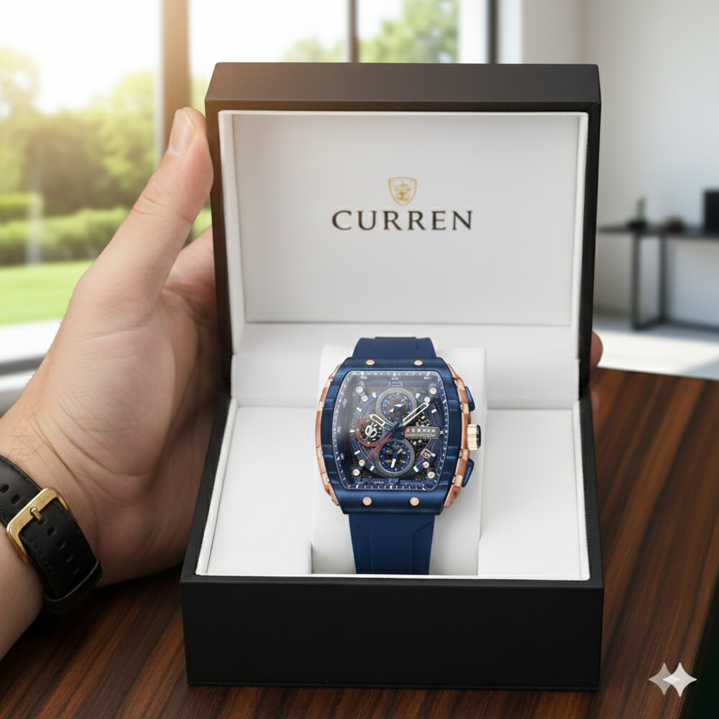 Reloj Original Curren 8442 Azul
